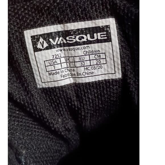 Vasque Youth Breeze AT UltraDry Hiking Boots 7252 Size 1 - Picture 9 of 10